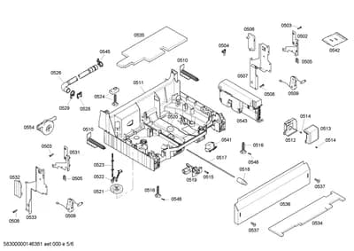 Screws, Door & Housing (0502-0554)