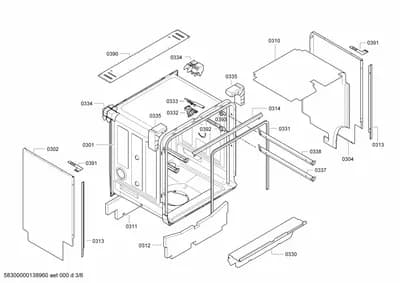 Door & Housing, Flaps & Holders (0302-0393)