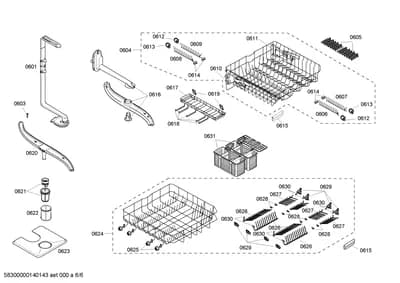 Baskets & Wheels, Flaps & Holders (0601-0631)