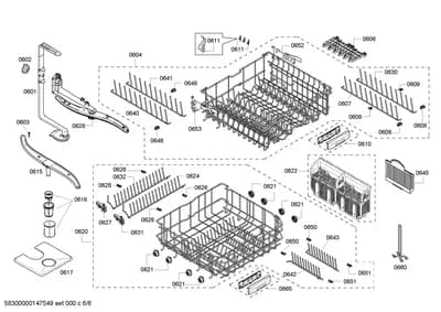 Baskets & Wheels, Flaps & Holders (0601-0665)