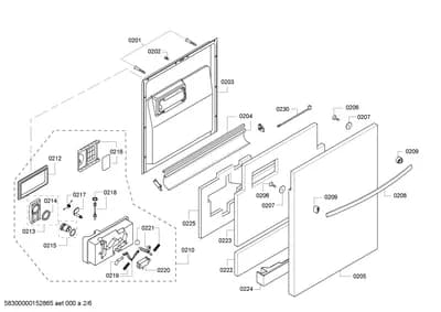 Seals & Gaskets, Door & Housing (0201-0230)