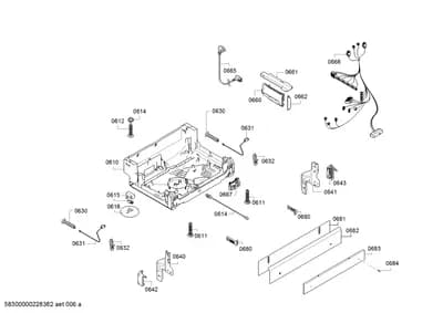 Door & Housing, Mounting & Fixing (0610-8102)