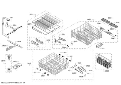 Baskets & Wheels, Flaps & Holders (0601-8130)