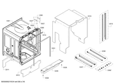 Screws, Rails (0310-8130)