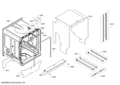 Screws, Rails (0310-8310)