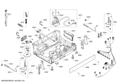 Door & Housing, Flaps & Holders (0510-8310)