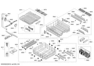 Baskets & Wheels, Flaps & Holders (0601-8310)