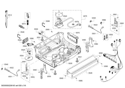 Door & Housing, Flaps & Holders (0510-8310)