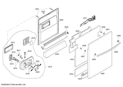 Door & Housing, Seals & Gaskets (0201-0226)