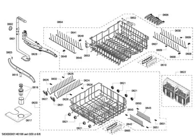 Baskets & Wheels, Flaps & Holders (0601-0665)