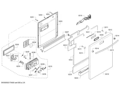 Door & Housing, Seals & Gaskets (0201-0239)