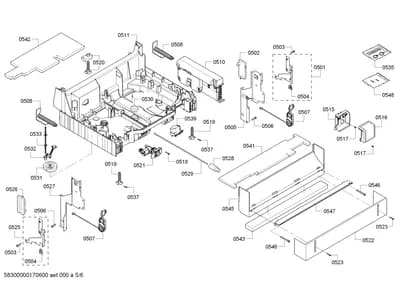 Screws, Door & Housing (0501-0548)