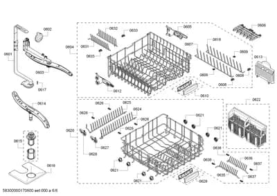 Baskets & Wheels, Flaps & Holders (0601-0638)