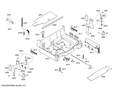 Screws, Hinges (0501-0536)