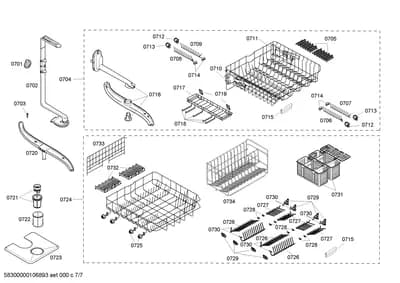 Baskets & Wheels, Flaps & Holders (0701-0734)