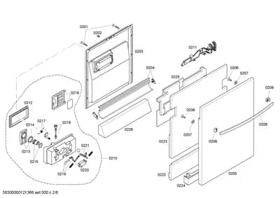 Door & Housing, Seals & Gaskets (0201-8103)