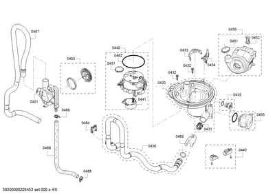 Door & Housing, Hoses (0401-8110)