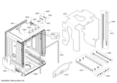Screws, Rails (0307-8310)