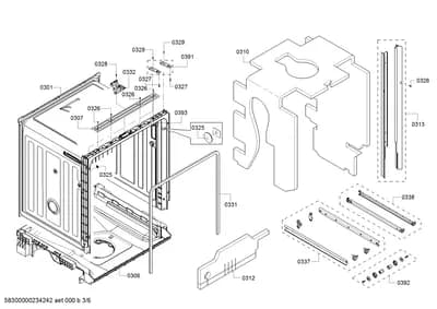 Screws, Rails (0307-8110)