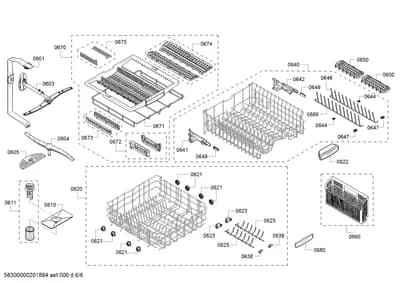 Baskets & Wheels, Flaps & Holders (0601-8310)