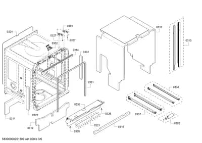 Screws, Rails (0310-8310)