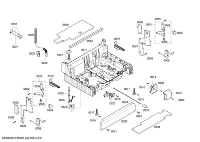 Screws, Door & Housing (0501-0543)