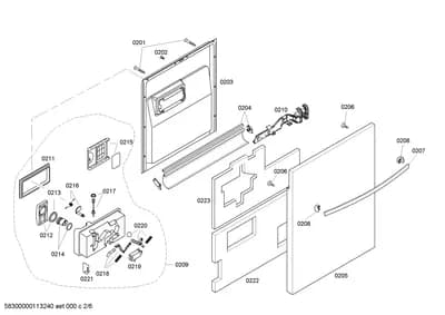 Seals & Gaskets, Screws (0201-0223)