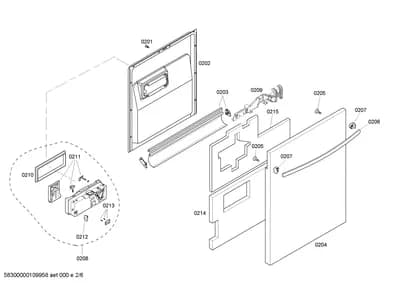 Seals & Gaskets, Screws (0201-0215)