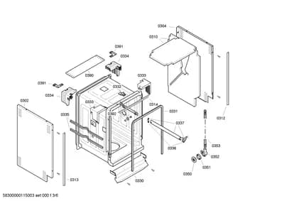 Door & Housing, Rails (0302-0392)