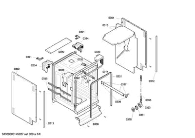 Door & Housing, Rails (0302-0392)