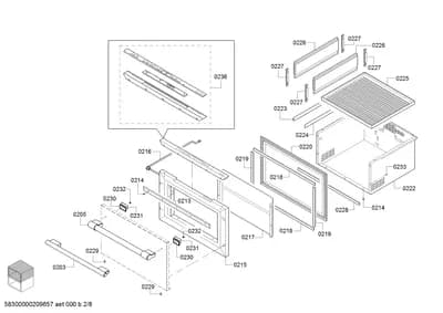 Seals & Gaskets, Door & Housing (0203-0236)