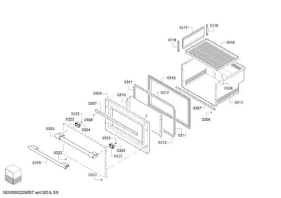Screws, Door & Housing (0308-0327)