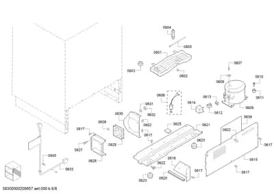 Screws, Door & Housing (0601-0640)