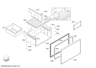 Screws, Door & Housing (0502-0517)