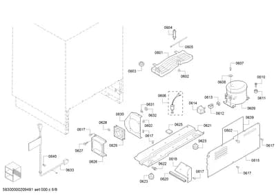 Screws, Door & Housing (0601-0640)