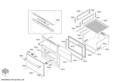 Seals & Gaskets, Door & Housing (0205-0236)