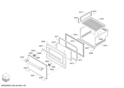 Screws, Door & Housing (0308-0327)