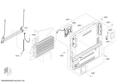 Door & Housing, Screws (0301-0311)