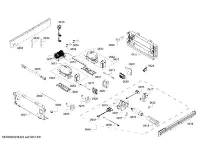 Door & Housing, Rails (0605-0671)