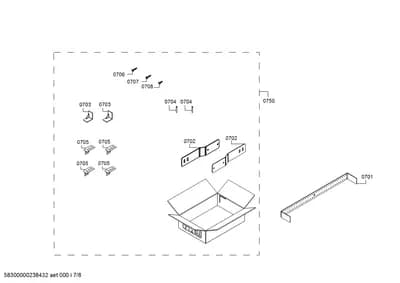 Mounting & Fixing, Screws (0701-0750)