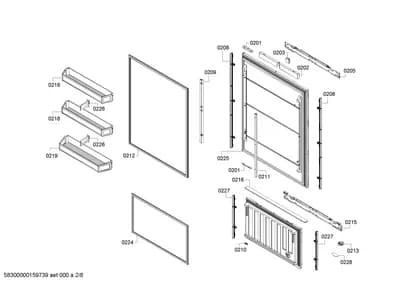 Mounting & Fixing, Door & Housing (0201-0228)