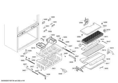 Door & Housing, Mounting & Fixing (0401-0450)