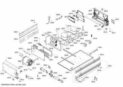 Door & Housing, Hoses (0602-0675)