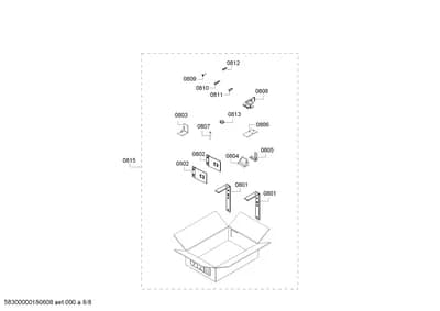 Mounting & Fixing, Screws (0801-0815)