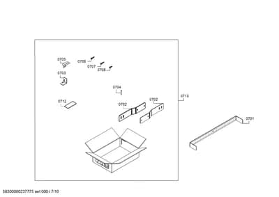 Mounting & Fixing, Screws (0701-8100)