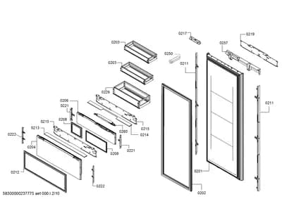 Door & Housing, Seals & Gaskets (0201-8100)
