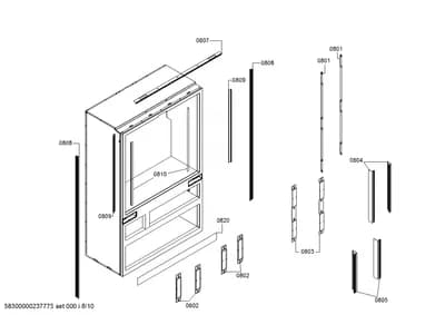 Door & Housing, Filters (0801-8100)