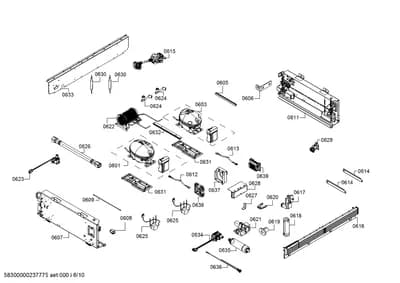 Door & Housing, Rails (0601-8300)