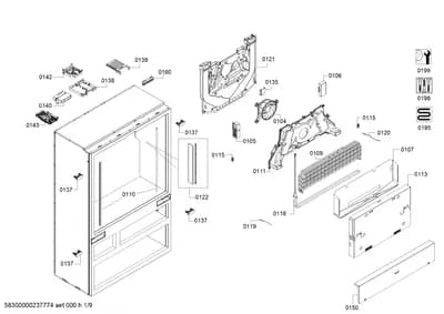 Door & Housing, Mounting & Fixing (0103-8300)