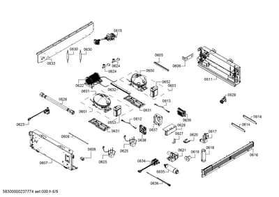 Door & Housing, Rails (0601-8300)